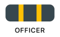 Officer rank badge